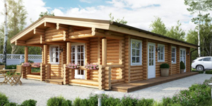 Timber Log Cabin, Granny Flat, CARMEN