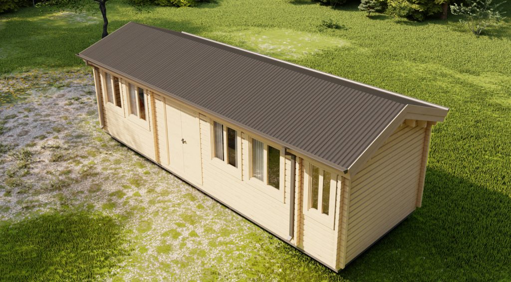 Skid Cabin TORSTEN 28 sqm IN STOCK NOW